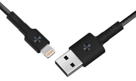 Кабель Xiaomi ZMI MFi USB/Lightning AL823, Black, 30 см