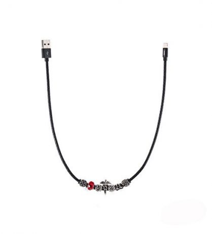 USB кабель Remax Jewellery RC-058i Apple 8 pin, 0L-00034467, черный