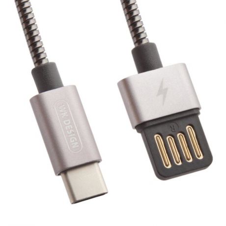 USB кабель WK Alloy WDC-039 USB Type-C, 0L-00034811, черный