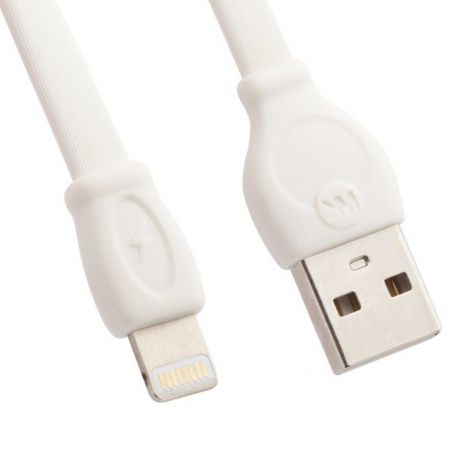 USB кабель WK Fast Cable WDC-023 Apple 8 pin, 0L-00035282, белый, 2 м