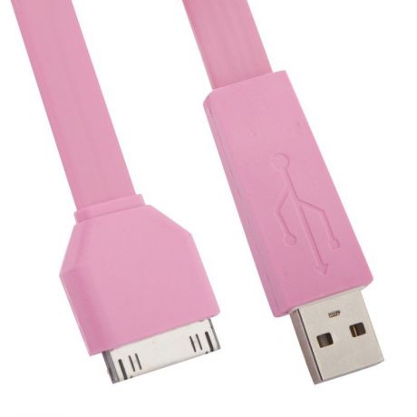 USB кабель Liberty Project для Apple iPhone/iPad 30 pin 1 м, CD126242, розовый