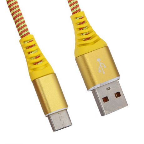 USB кабель Liberty Project "Носки" USB Type-C, 0L-00038898, желтый