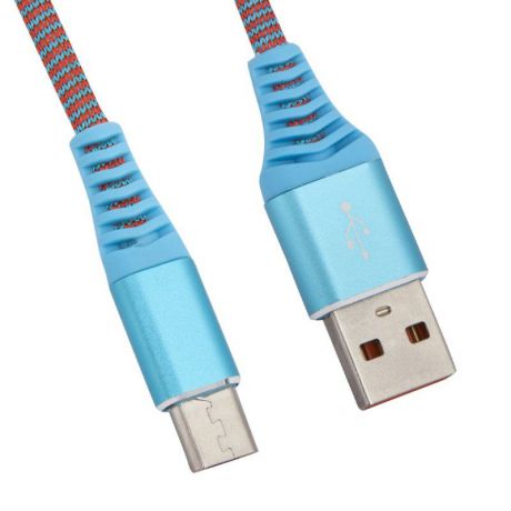 USB кабель Liberty Project "Носки" Micro USB 1 м, 0L-00038879, голубой