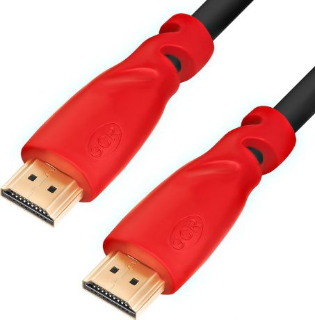 GCR GCR-HM3012, Black Red кабель HDMI (1,8 м)