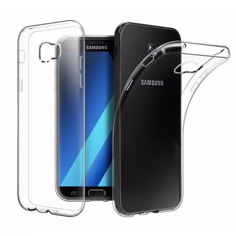 Чехол/бампер для Samsung Galaxy A3 (2017). Прозрачный