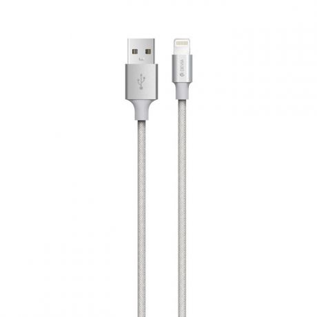 Кабель devia Pheez Series lightning-USB для Apple (iPhone/iPad/iPod) 1 метр, серебристый