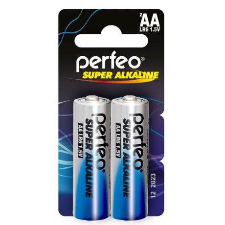 Батарейка Perfeo Алкалиновая, PF LR6/2BL mini