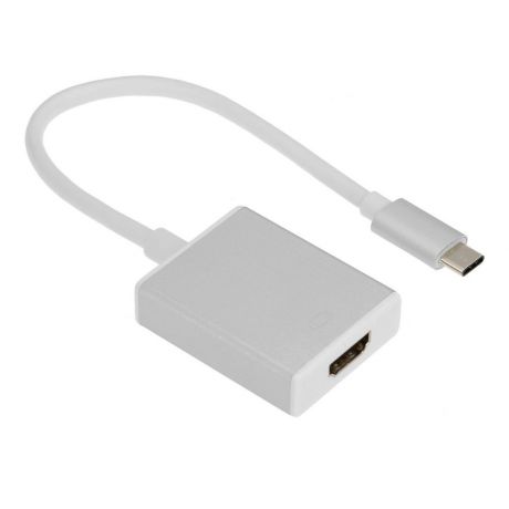 Переходник Greenconnect USB TypeC на HDMI, GCR-UTC2HD, белый