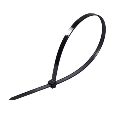 Стяжка для кабеля RUCELF Стяжка нейлоновая СТ-300-Ч уп 100 шт, черный