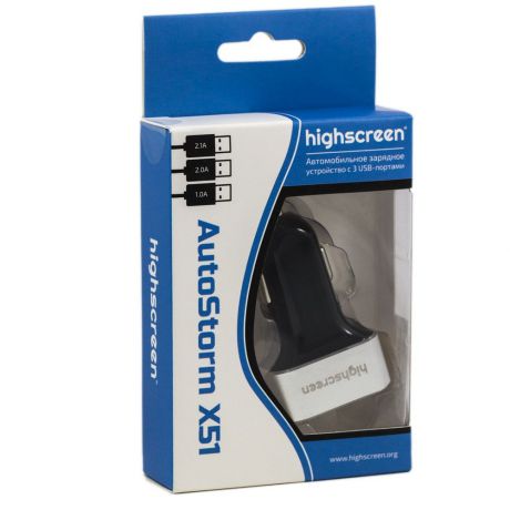 Автомобильное зарядное устройство Higshscreen AutoStorm X51, asx51
