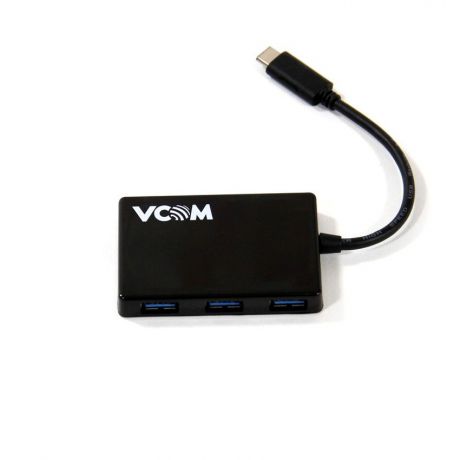 USB-концентратор VCOM USB 3.1 Type-Cm - 4 port USB3.0 HUB + microUSB Bf DH310, DH310
