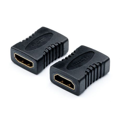 Адаптер-переходник ATcom для соединения HDMI-кабелей, HDMI (female) - HDMI (female), AT3803, черный