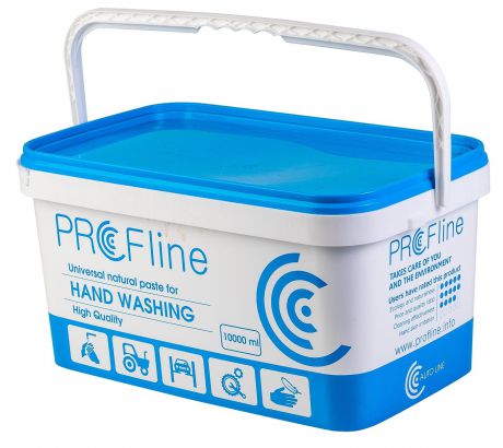 Средство для очистки рук PROFline Очищающая паста для рук Autoline Handwashing paste 10000мл в экономичной XXL упаковке, голубой, горчичный