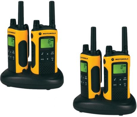 Комплект из четырех радиостанций Motorola TLKR-T80EXT QUAD