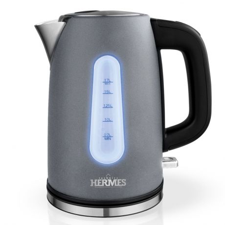 Электрический чайник Hermes Technics HT-EK710, EK16210, серый