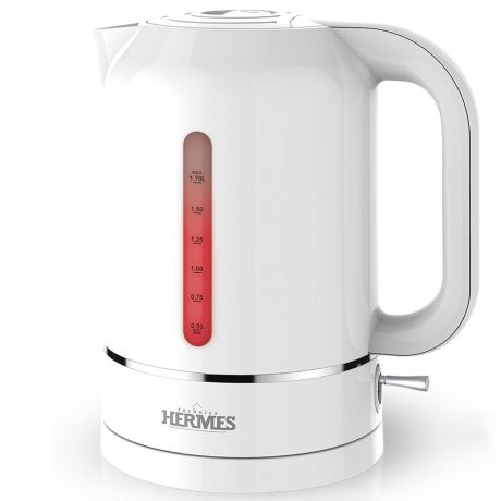 Электрический чайник Hermes Technics HT-EK600, EK15800, белый