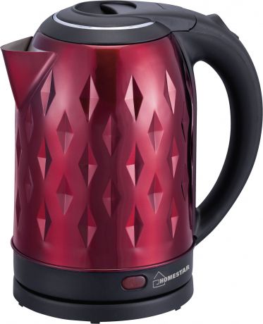Электрический чайник Homestar HS-1013, 54 003740, красный