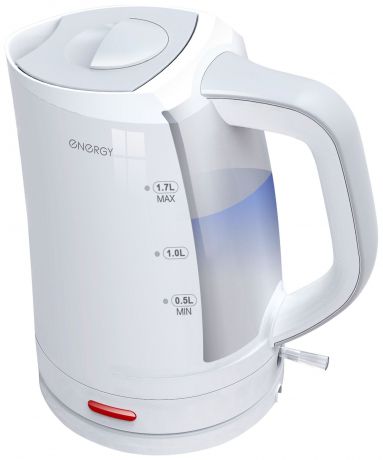 Электрический чайник ENERGY E-220, 54 153069, белый