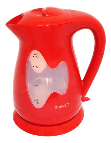 Электрический чайник ENERGY E-218, 54 153125, красный
