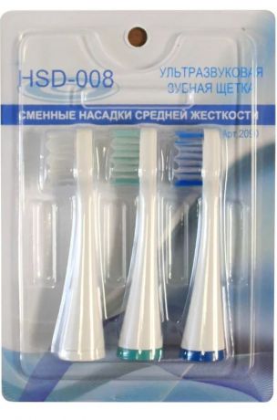 Насадка для электрической зубной щетки Donfeel HSD-008, 3 шт