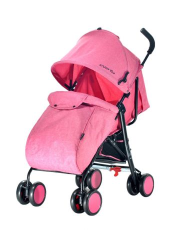 Коляска прогулочная Everflo Voyage pink E-850A розовый