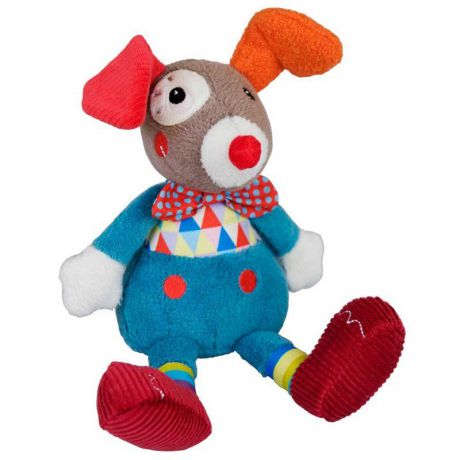 Мягкая игрушка Ebulobo "Клоун Джимми", цвет:голубой, 26 см. E40003