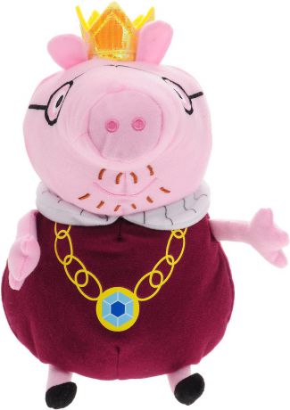 Мягкая игрушка Свинка Пеппа "Папа Свин король"