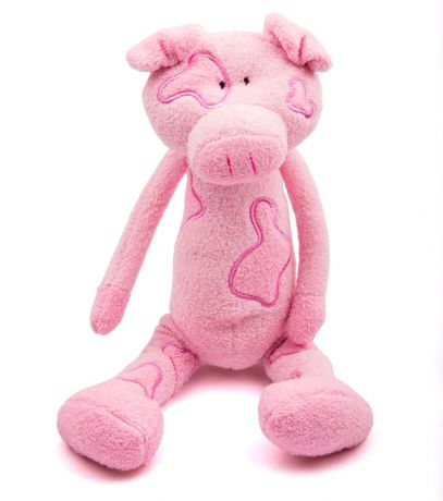 Мягкая игрушка M&R Toy "Свинка Татя" розовый