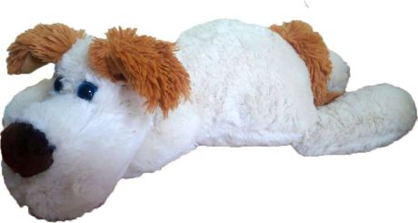 Мягкая игрушка СмолТойс "Дворняжка Тузик", цвет: молочный, высота 40 см