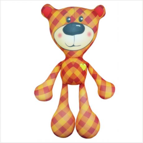 Мягкая игрушка Медведь Тедди 03 Оранжевый Кот