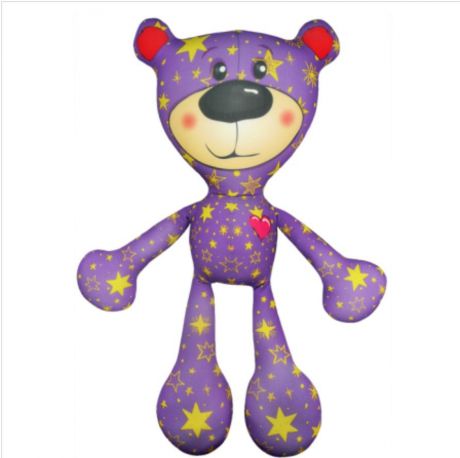 Мягкая игрушка Медведь Тедди 01 Оранжевый Кот