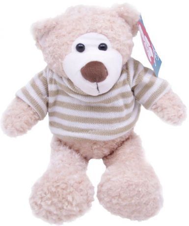 Magic Bear Toys Мягкая игрушка Мишка Теодор в свитере 25 см