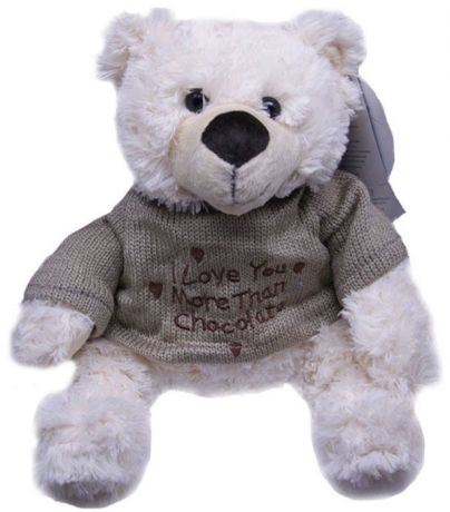 Magic Bear Toys Мягкая игрушка Мишка Этан в свитере 20 см