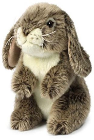 Anna Club Plush Мягкая игрушка Кролик стоит цвет серый