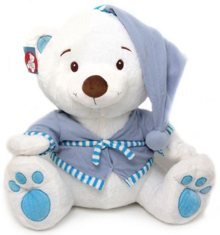 Magic Bear Toys Мягкая игрушка Мишка в халате и колпаке 55 см
