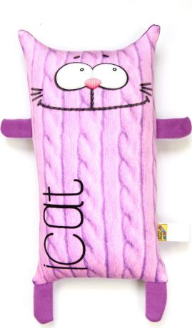 Подушка-игрушка антистресс "I Cat" розовый, розовый