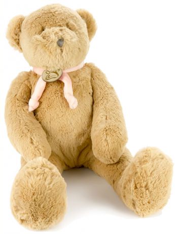 Мягкая игрушка Lapkin Медведь 40см коричневый/розовый (AT365065)