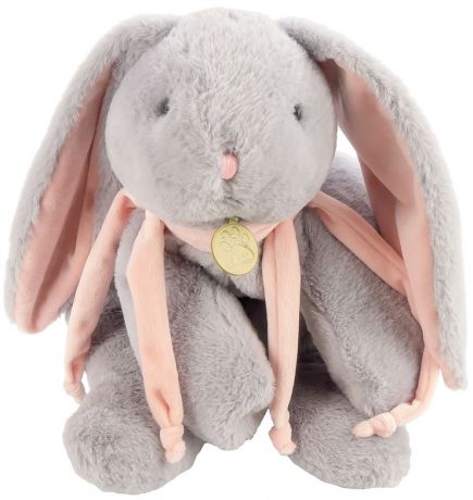Мягкая игрушка Lapkin Кролик 45см серый/розовый (AT365053)