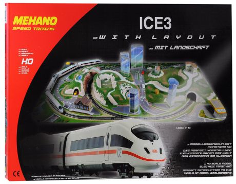Железная дорога Mehano "ICE 3. Сапсан" с ландшафтом