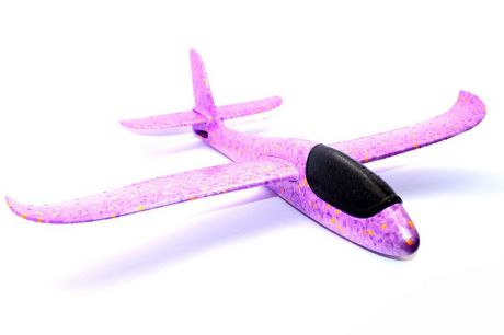 Самолет Toys Планер 36 см розовый