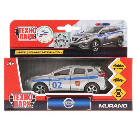 Машинка Технопарк "Машина Nissan Murano Полиция", 258221