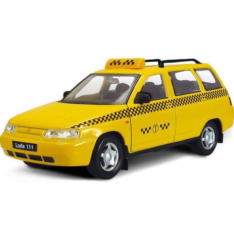 Машинка-игрушка Autogrand Лада 111 Такси желтый