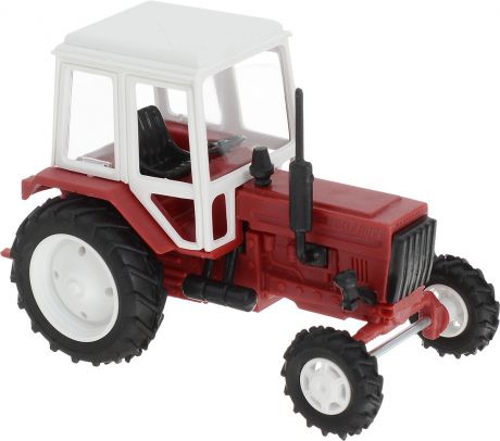 Мир отечественных моделей Трактор МТЗ-82 цвет красный