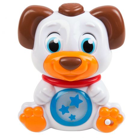 Интерактивная игрушка Клементони "Собачка" со сменой эмоций, 35390, белый