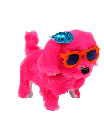 Интерактивная игрушка Fidget Go Собачка Дружок розовый