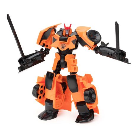 Робот-трансформер FindusToys Deformation "Спорткар", FD-10-020, оранжевый, черный