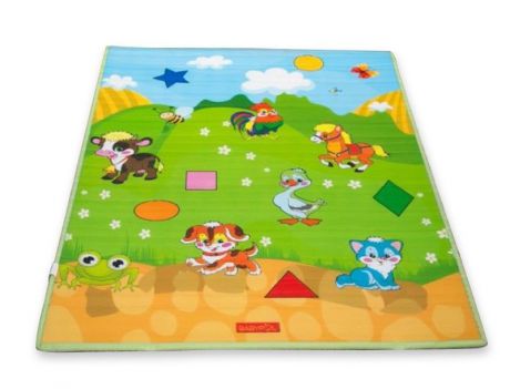 Игровой коврик BabyPol Домашние животные, 9101410