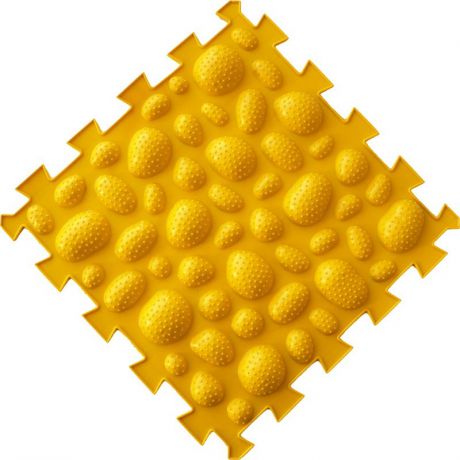 Коврик-пазл Орто Пазл морские камни жёсткие, мкж(ж) желтый