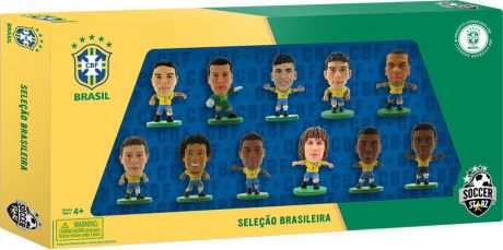 Фигурка SoccerStarz Набор футболистов Сборная Бразилии Brazil 11 Player Team Pack , 202561