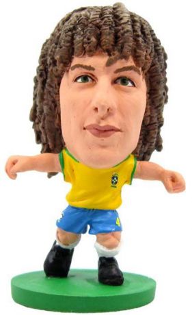 Фигурка SoccerStarz футболиста Сборная Бразилии Brazil David Luiz, 77010